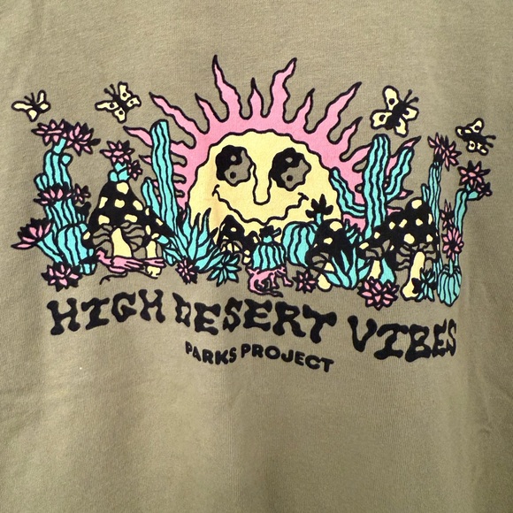 Parks Project High Desert Vibes Sun Boxy Long-Sleeve T-Shirt - Picture 6 of 10